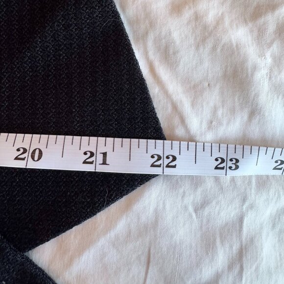 Black and Grey Cropped Double Breasted Blazer - Picture 13 of 13